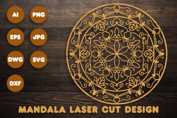 3D Floral Mandala Svg Files for Cricut