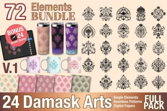 Review: Damask Elements Bundle